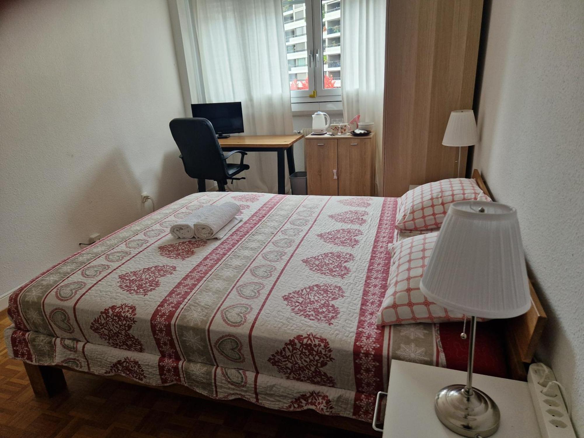 Room In Shared Apartment Genève Buitenkant foto